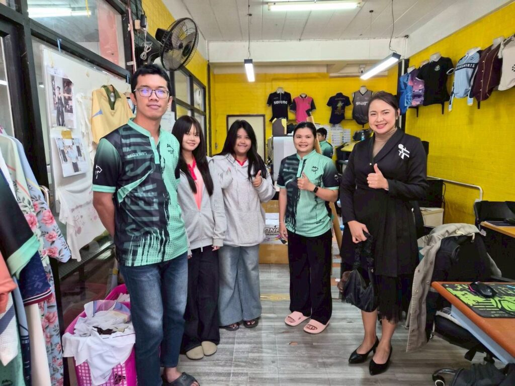 ติดตามผลการฝึกประสบการณ์วิชาชีพนักศึกษาศิลปะดิจิทัล ปี 4 ณ บริษัทมาสเตอร์เชิ้ต กิจเจริญ จำกัด