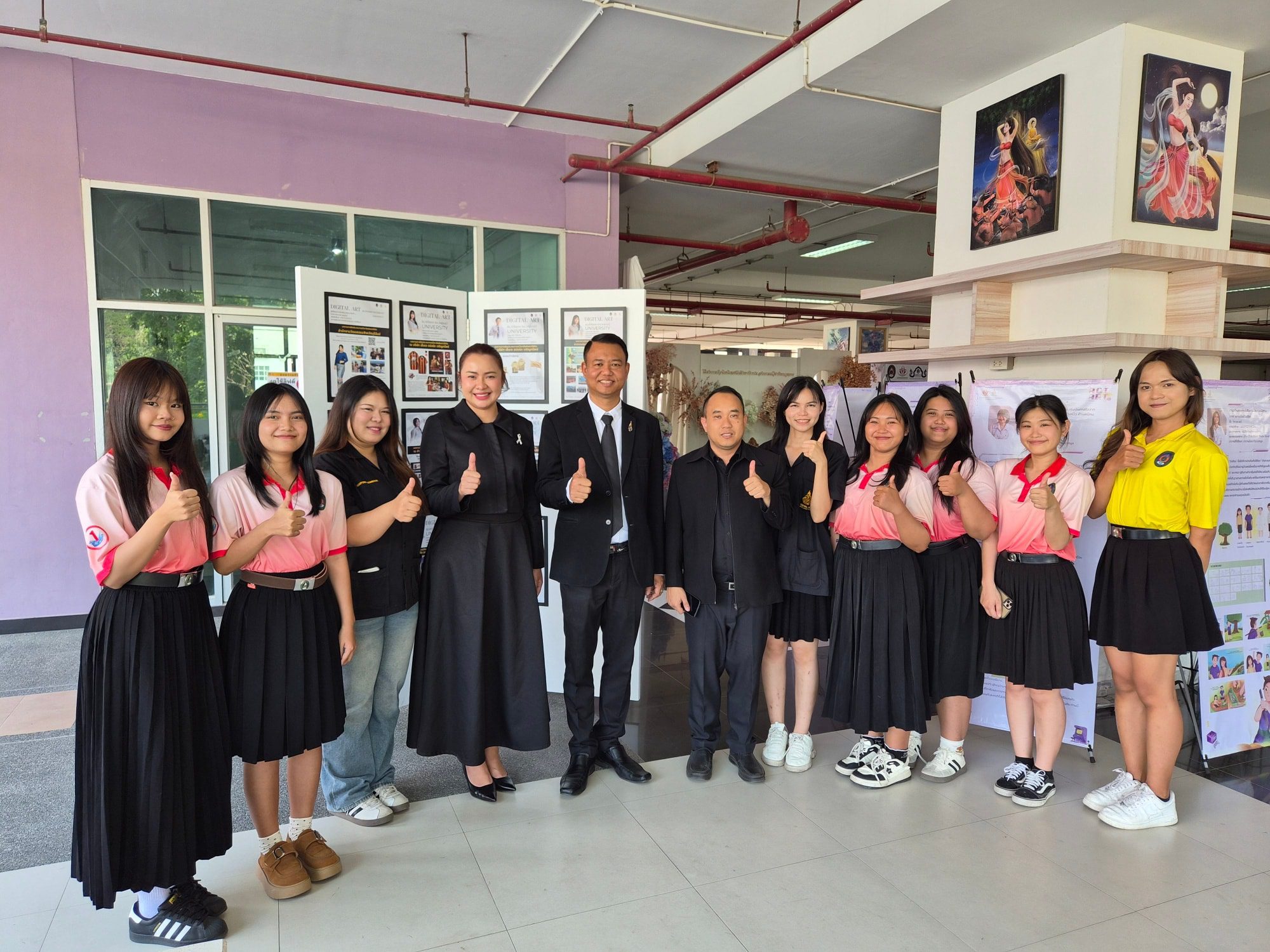 สาขาวิชาศิลปะดิจิทัล คณะมนุษยศาสตร์และสังคมศาสตร์ จัดโครงการนิทรรศการศิลปะดิจิทัล หัวข้อ “การจัดองค์ความรู้มิติทางด้านศิลปะและวัฒนธรรมจากประสบการณ์การทำงานจริง ระหว่างวันที่ ๑๔-๑๖ กุมภาพันธ์ ๒๕๖๙ เวลา ๐๘.๐๐ – ๑๖.๐๐ น. ณ โถง ชั้น ๑ อาคาร ๒๕ คณะมนุษยศาสตร์และสังคมศาสตร์